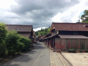 吹屋ふるさと村の街並み